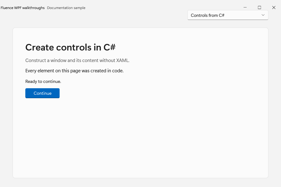 Programmatically created controls in light mode