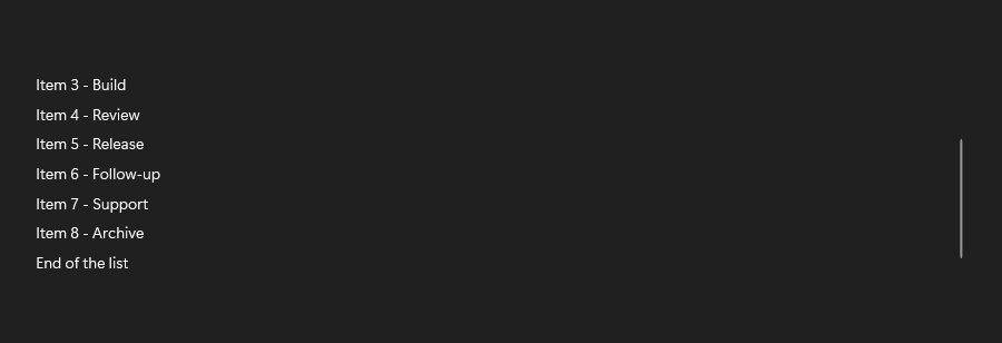 SmoothScrollViewer after scrolling in dark mode